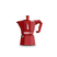 Bialetti Moka Express in vibrant red for brewing rich Italian coffee at home