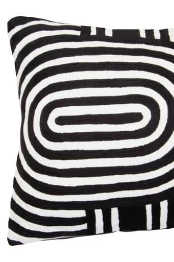 Bosie Ozella Black And White Cushion Orsina