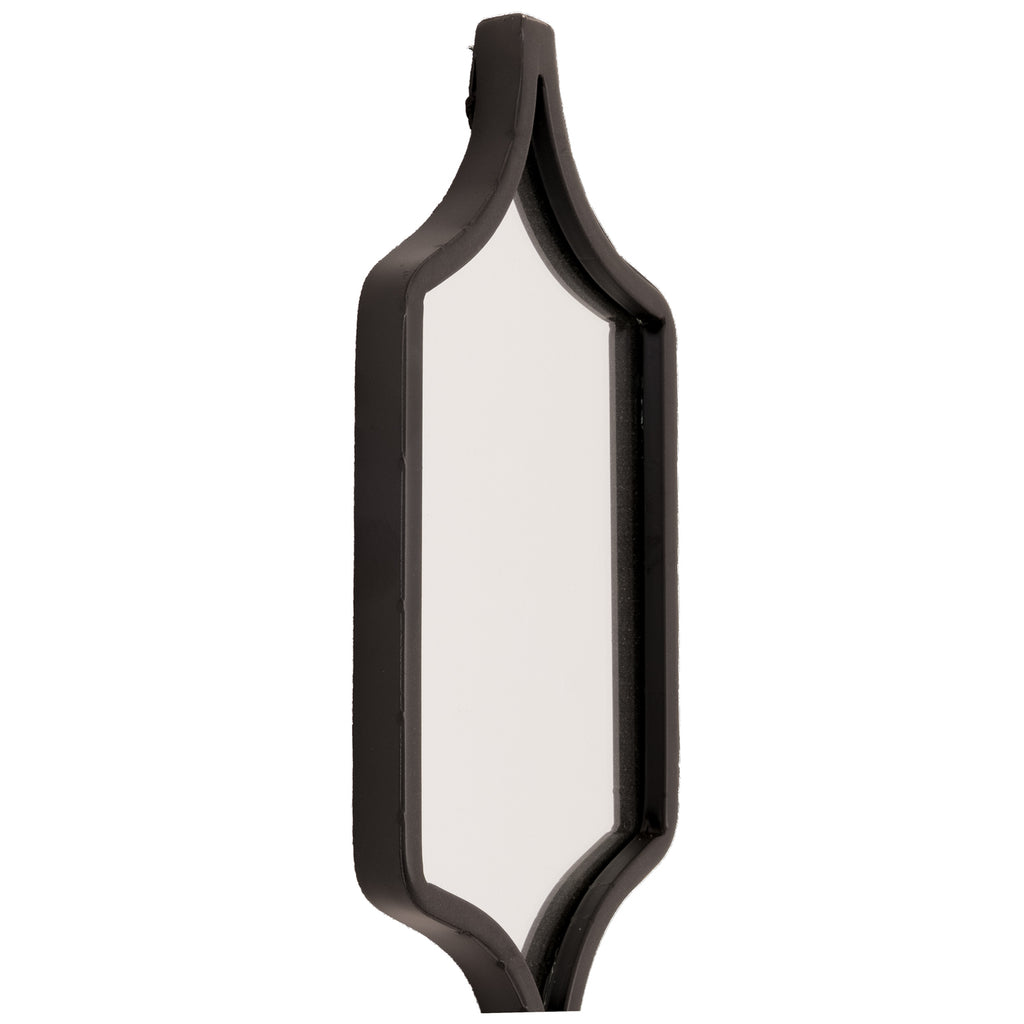 Shades 4 Seasons Black Hanging Mirror with Unique Frame Shades 4 Seasons