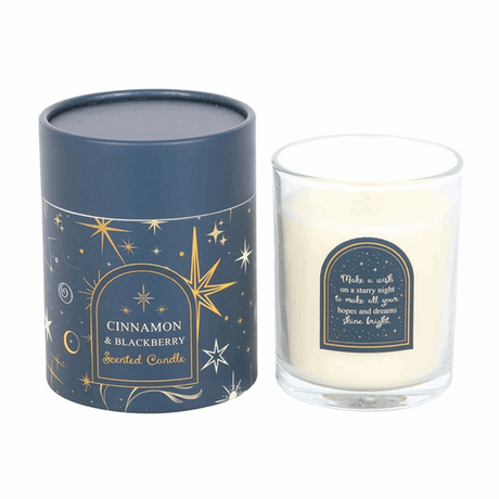 Starry Night Cinnamon & Blackberry Candle N/A