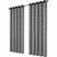 OLIVIA ROCCO Blackout Curtains with a geometric black and white pattern for light control