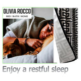 OLIVIA ROCCO Blackout Curtains in modern pattern, designed for a restful sleep environment