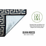 OLIVIA ROCCO Blackout Curtains with elegant hem and flowing drape for a stylish look