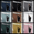 OLIVIA ROCCO Blackout Curtains in various colours displayed on window for light-blocking and privacy
