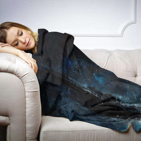 HOME ART HAVEN Galaxy Pattern Blanket, Soft and Cozy for Ultimate Comfort and Relaxation