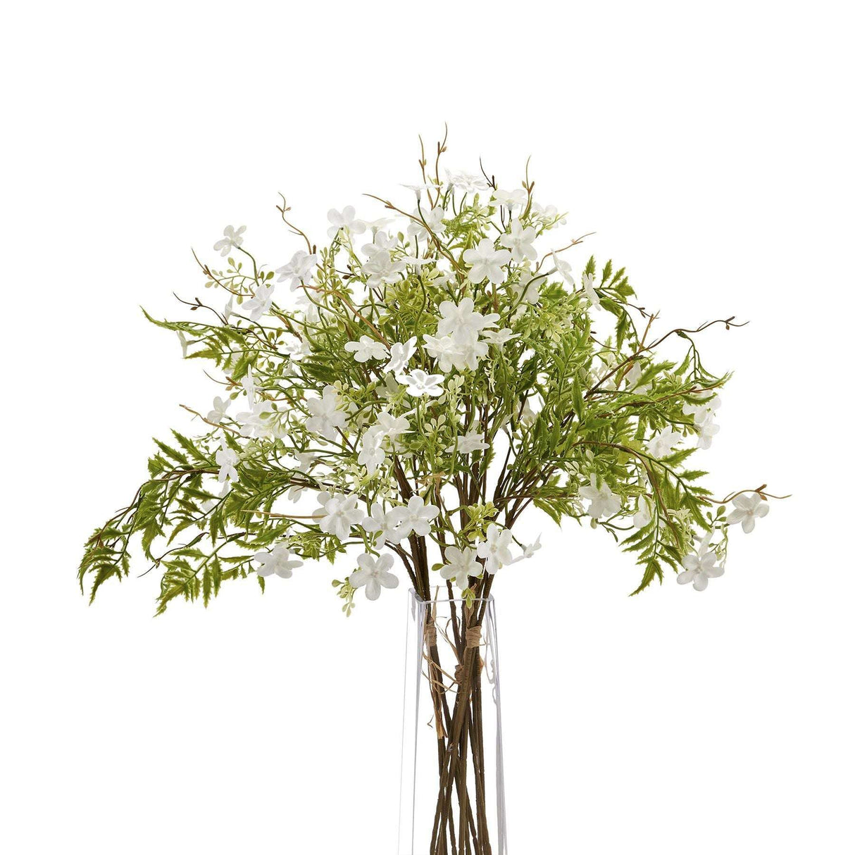 Shades 4 Seasons White Bellflower Single Stem - Lifelike Shades 4 Seasons