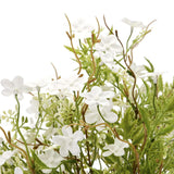 Shades 4 Seasons White Bellflower Single Stem - Lifelike Shades 4 Seasons