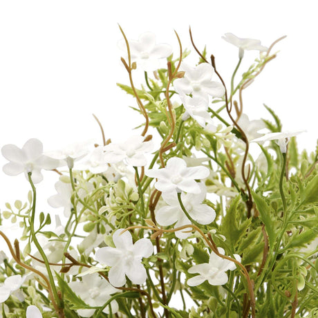 Shades 4 Seasons White Bellflower Single Stem - Lifelike Shades 4 Seasons