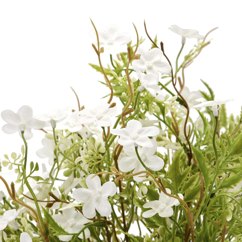 Shades 4 Seasons White Bellflower Single Stem - Lifelike Shades 4 Seasons