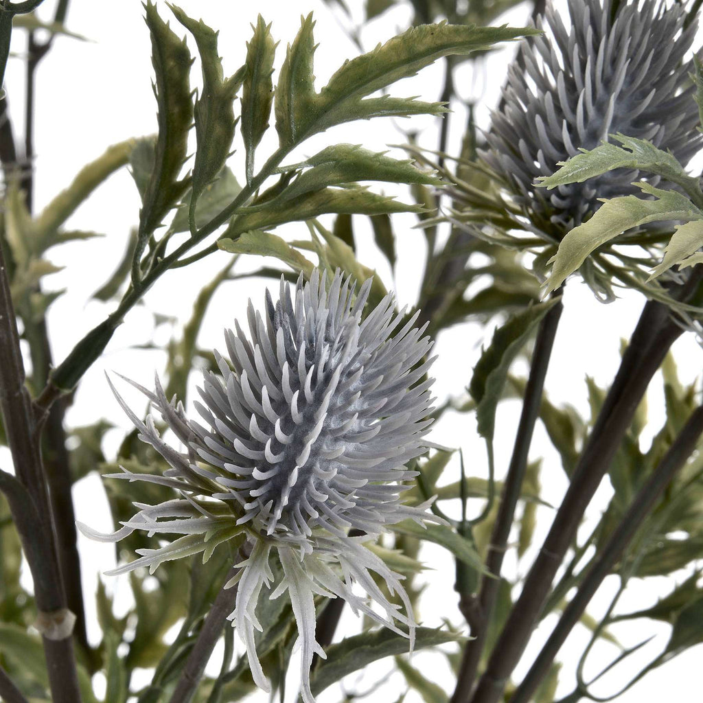 Shades 4 Seasons Blue Thistle Artificial Flower Stem Shades 4 Seasons