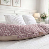 BellaMoon Body Pillow with Floral Design, Perfect for Comfort and Support During Sleep