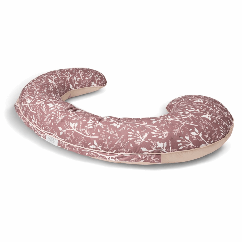 BellaMoon Floral Body Pillow Curved Design for Comfort and Support during Sleep