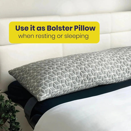 Brightr Sleep Body Pillow Designed for Comfort as a Bolster Pillow for Resting or Sleeping
