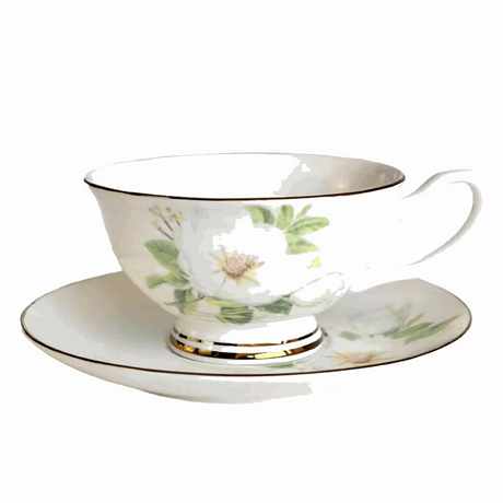 KitchBoom Floral Bone China Coffee & Tea Set KitchBoom