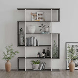Modern Decortie bookcase in a stylish design with open shelving for books and decor