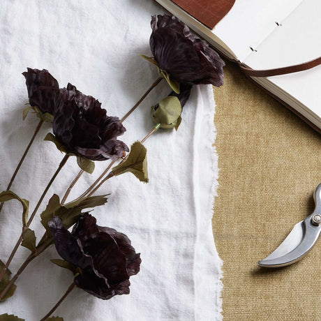 Shades 4 Seasons Black Poppy Stem - Lifelike Single Stem Shades 4 Seasons