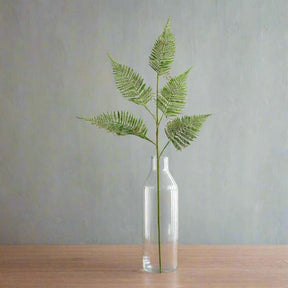 The Natural Garden Collection Large Bracken Fern Spray GREEN PLASTIC Shades 4 Seasons