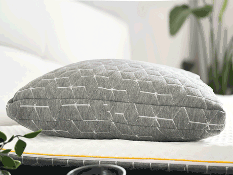 Brightr Sleep Memory Foam pillow with adjustable design for optimal comfort and support for side sleepers