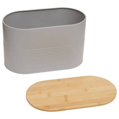Orsina Stylish Bread Bin with Bamboo Lid Orsina