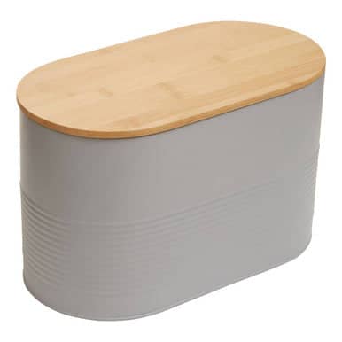 Orsina Stylish Bread Bin with Bamboo Lid Orsina