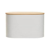 Orsina Stylish Bread Bin with Wooden Lid Orsina