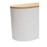 Orsina Stylish Bread Bin with Wooden Lid Orsina