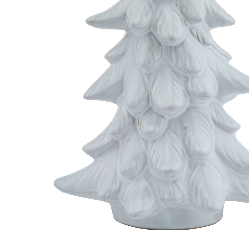 Shades 4 Seasons Snowy Fir Tree - Ceramic Tabletop Decor Shades 4 Seasons