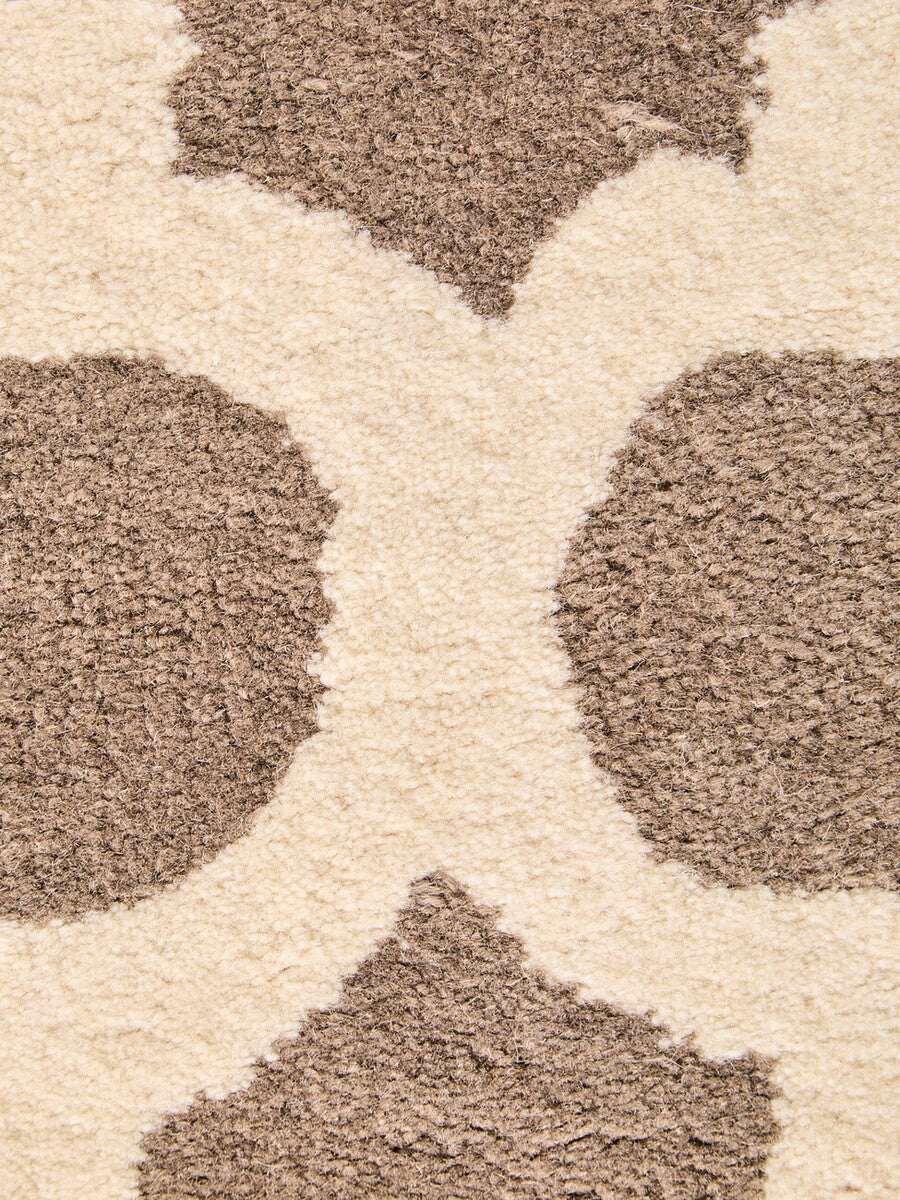 Orsina Brown and Natural Rug with Unique Pattern for Stylish Home Decor