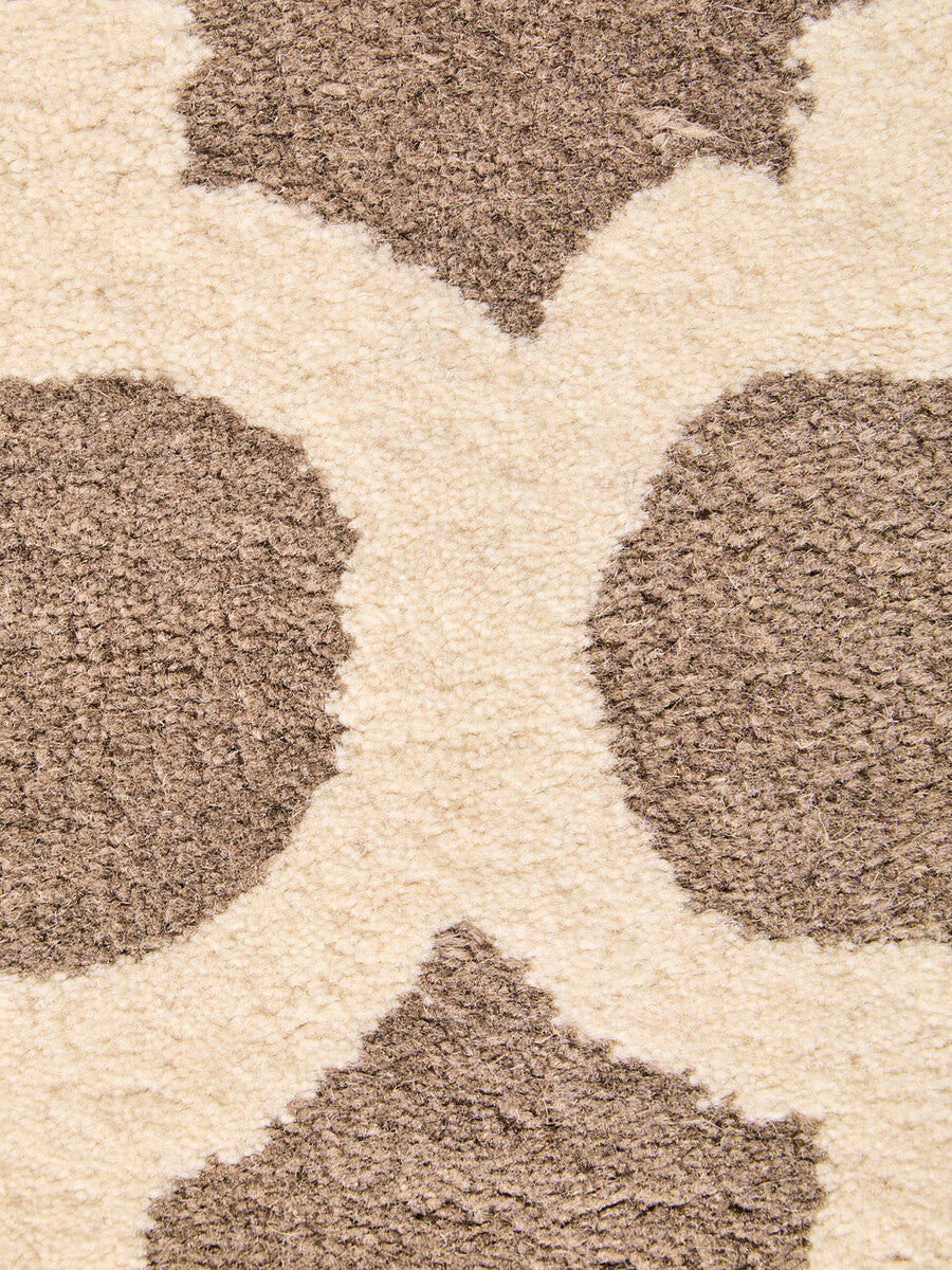 Orsina Brown and Natural Rug with Unique Pattern for Stylish Home Decor