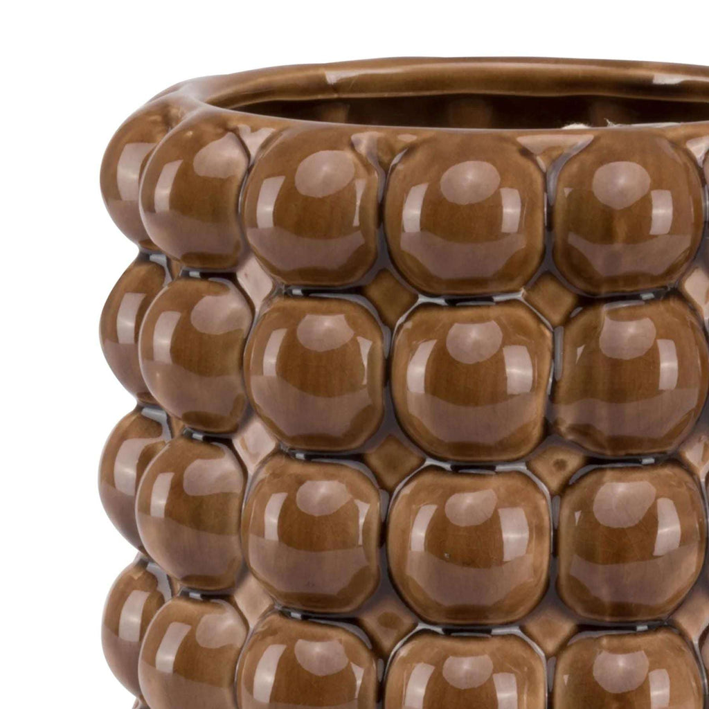 Seville Collection Large Caramel Bubble Planter Shades 4 Seasons