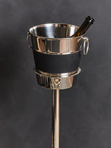 Orsina Stainless Steel Wine Bucket on Stand with Elegant Design for Chilling Bottles