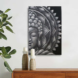 Shades 4 Seasons Buddha Mandala Canvas Art for Home Decor AW-Dropship