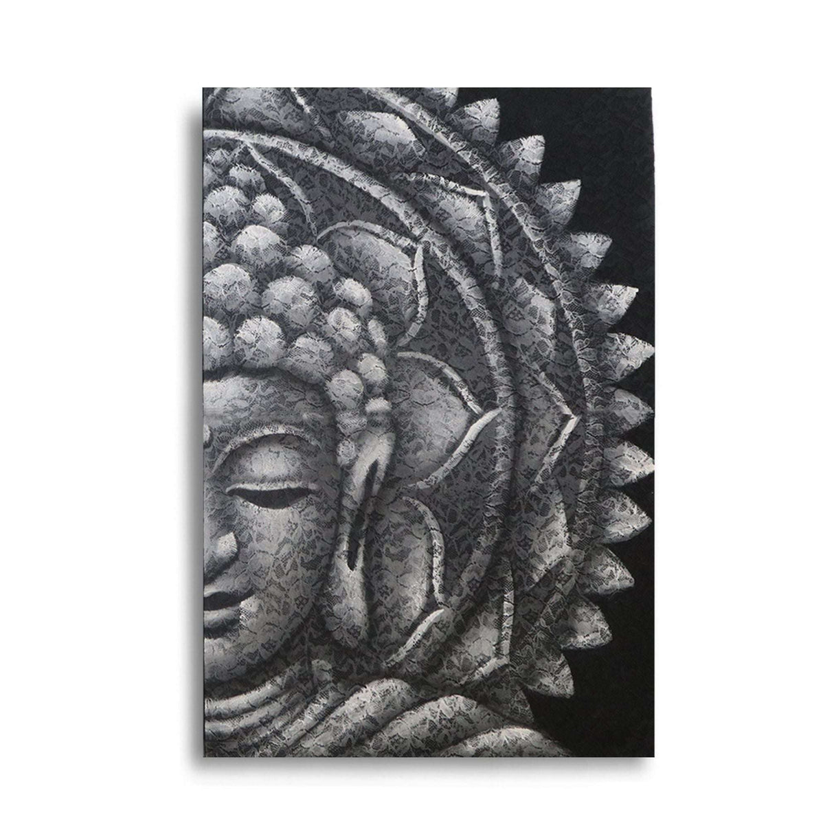 Shades 4 Seasons Buddha Mandala Canvas Art for Home Decor AW-Dropship