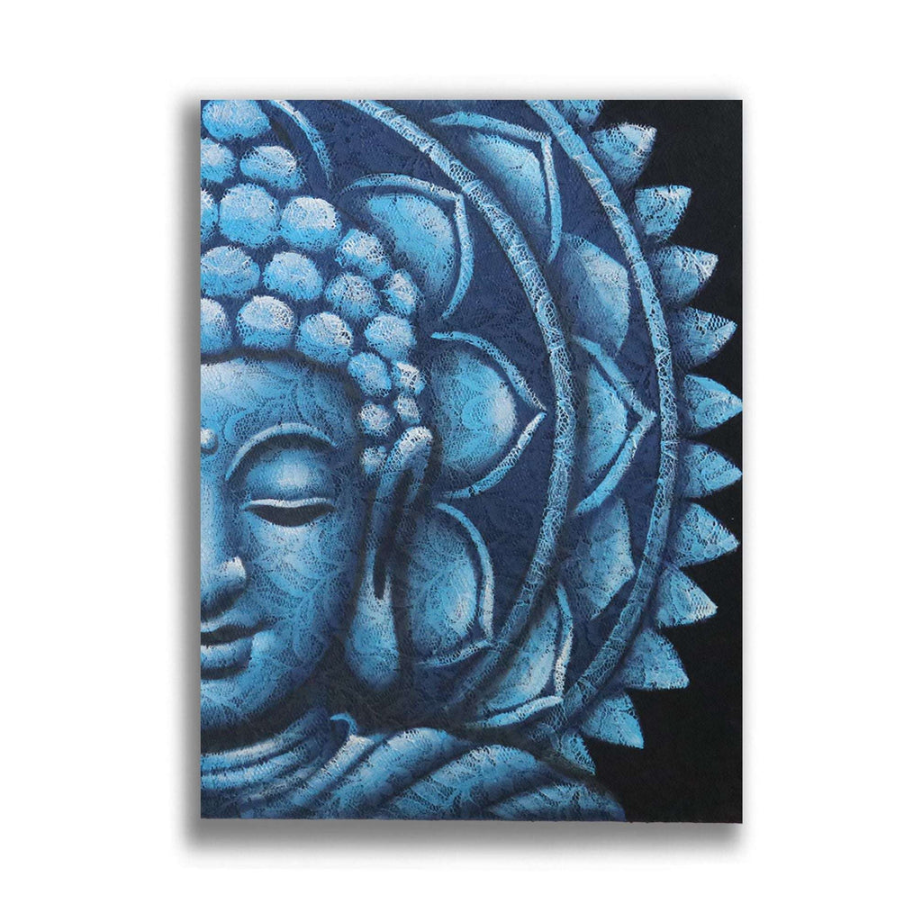 Shades 4 Seasons Buddha Mandala Canvas Wall Art AW-Dropship