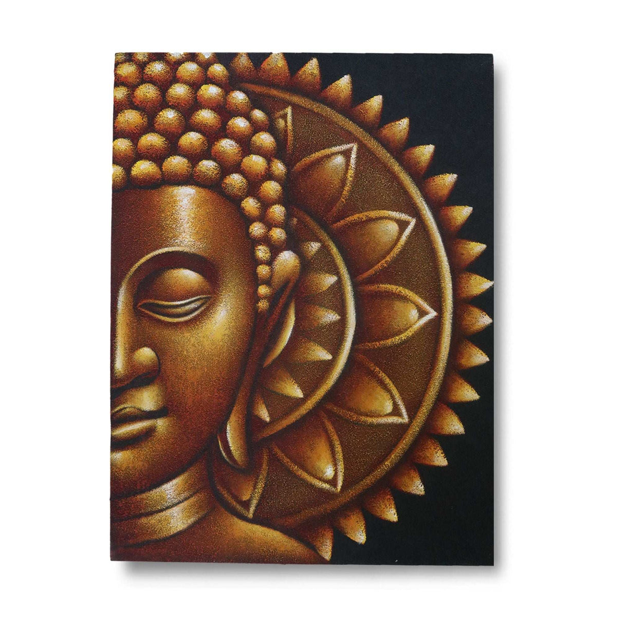 Shades 4 Seasons Buddha Mandala Wall Art Painting AW-Dropship