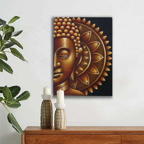 Shades 4 Seasons Buddha Mandala Wall Art Painting AW-Dropship