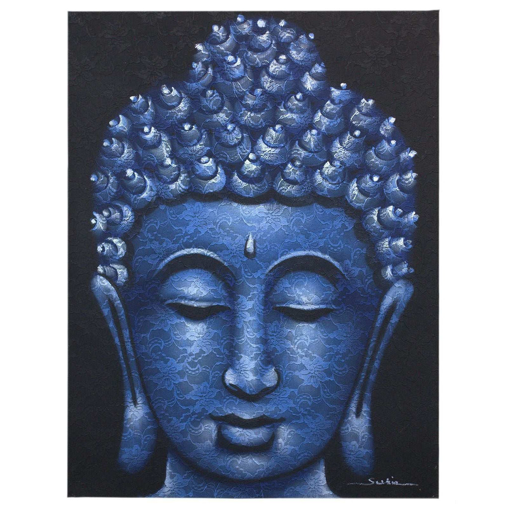 Shades4Seasons Buddha Painting for Serene Home Decor AW-Dropship