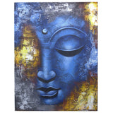 Buddha Painting - Blue Face Abstract AW-Dropship