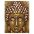 Buddha Painting - Gold Brocade Detail AW-Dropship