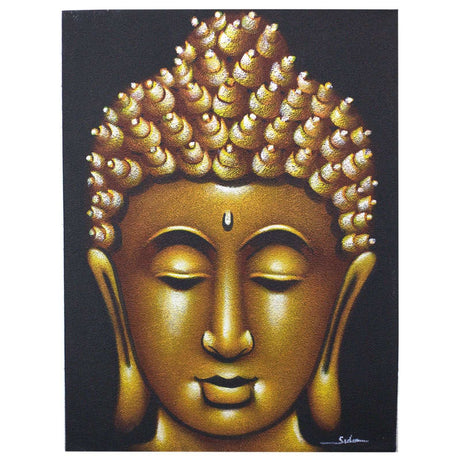 Golden Buddha Painting for Stylish Home Decor AW-Dropship