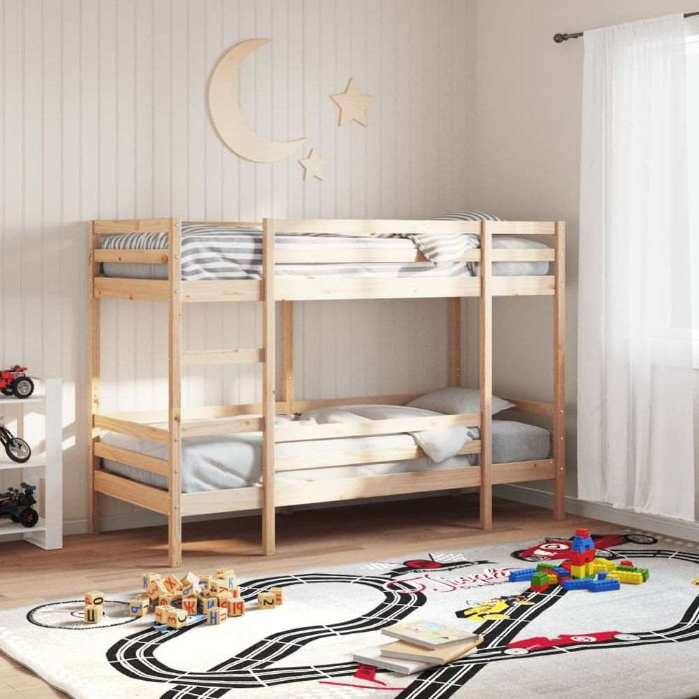 vidaXL Bunk Bed 80x200 cm Solid Wood Pine vidaXL