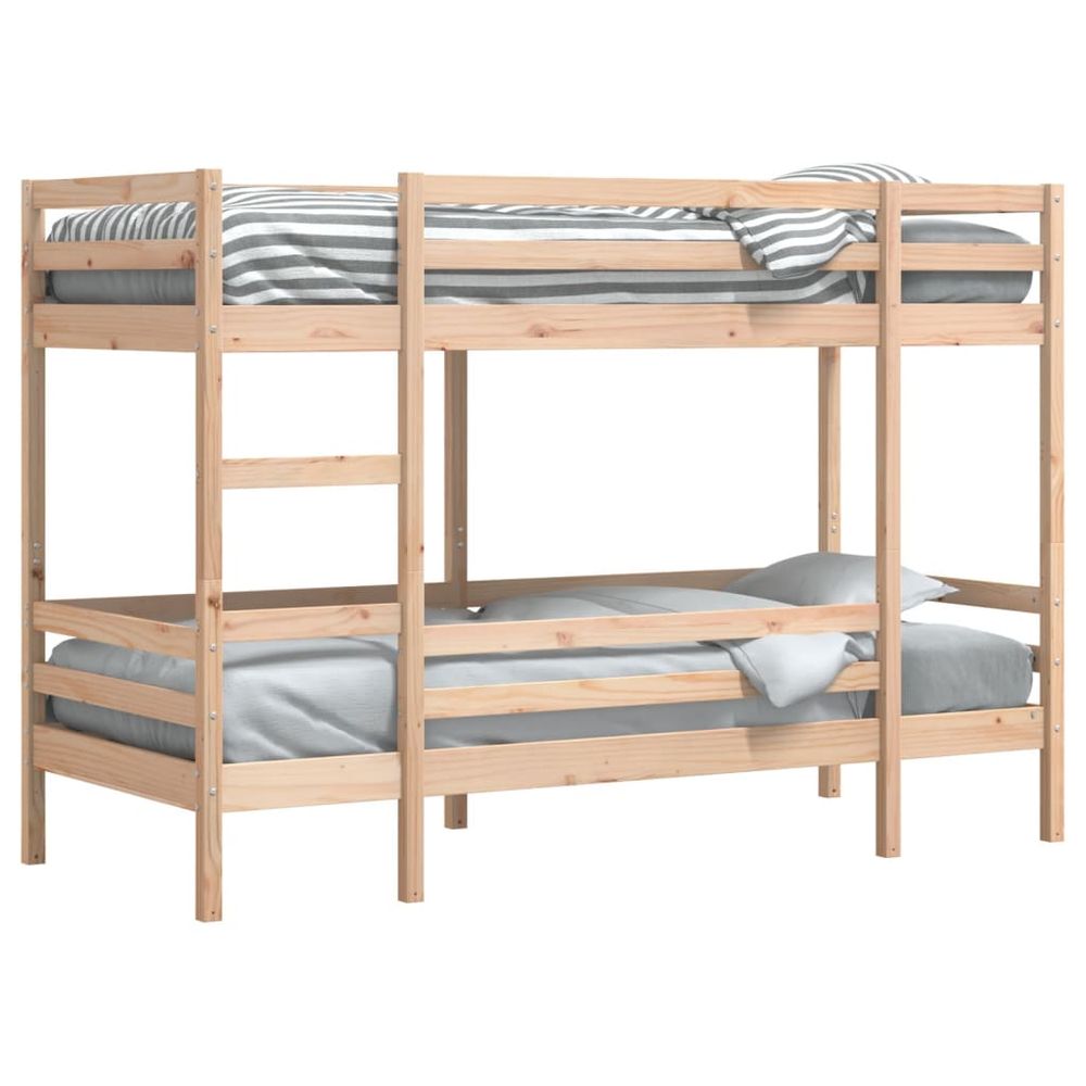 vidaXL Bunk Bed 80x200 cm Solid Wood Pine vidaXL