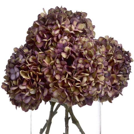 Shades 4 Seasons Burgundy Hydrangea Autumn Stem Shades 4 Seasons