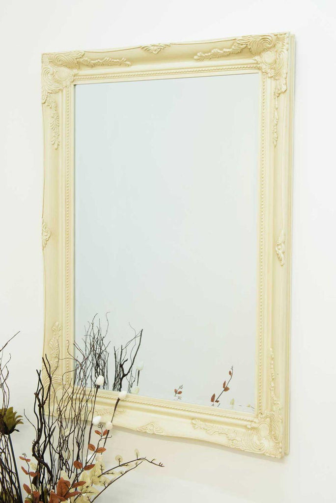 Buxton Wall Mirror 110 x 79 CM Ivory Unbranded