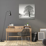 A Silent Winter Morning Canvas