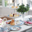 Elegant Cake Set displayed with pastries and tea cups for a delightful afternoon tea experience