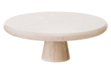 Orsina Marble Cake Stand with a Smooth Finish Perfect for Displaying Desserts