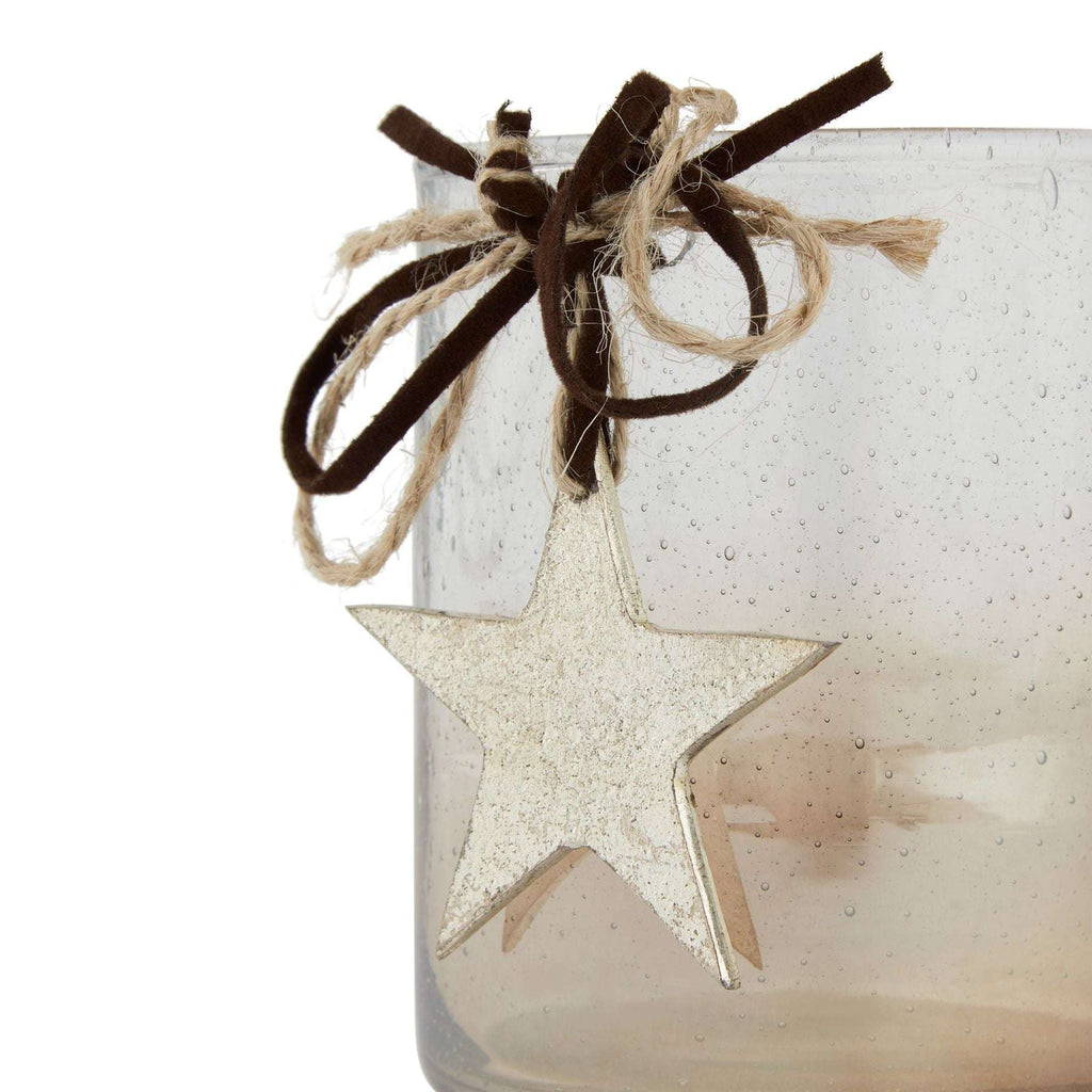 Coffee Ombre Collection Candle Holder Votive With Star Shades 4 Seasons