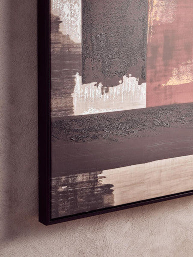 Astratto Set of 2 Geometric Abstract Canvas Wall Art Orsina
