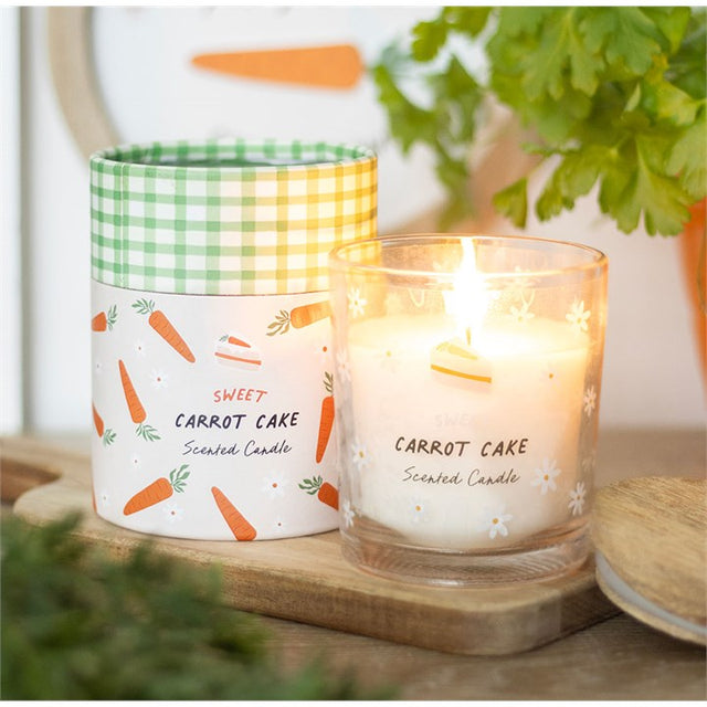 Carrot Cake Candle - Sweet Scented Decor Gift N/A